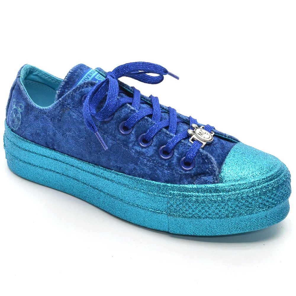 Converse x Miley Cyrus Sparkly Low Top Sneakers 6